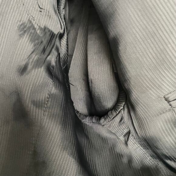 Ermenegildo Zegna Blazer Mens IT 54 US 44 Soft Plaid Linen Wool Mohair Preppy - Picture 11 of 15